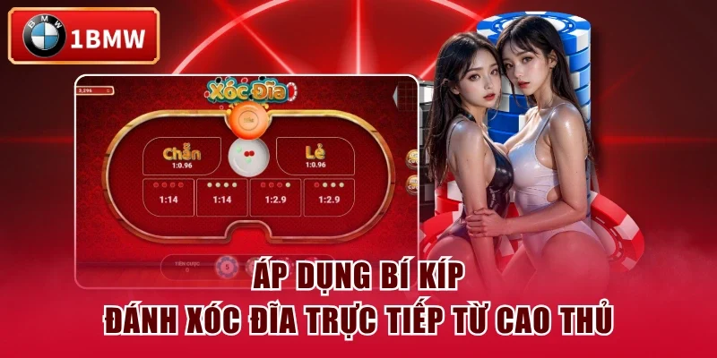 Áp dụng bí kíp đánh xóc đĩa trực tiếp từ cao thủ Áp dụng bí kíp đánh xóc đĩa trực tiếp từ cao thủ